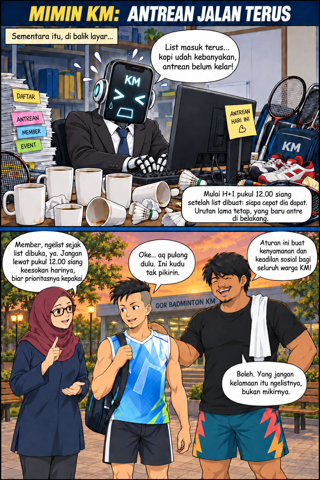 Halaman 5 Aturan List dan Prioritas Member Kayu Manis