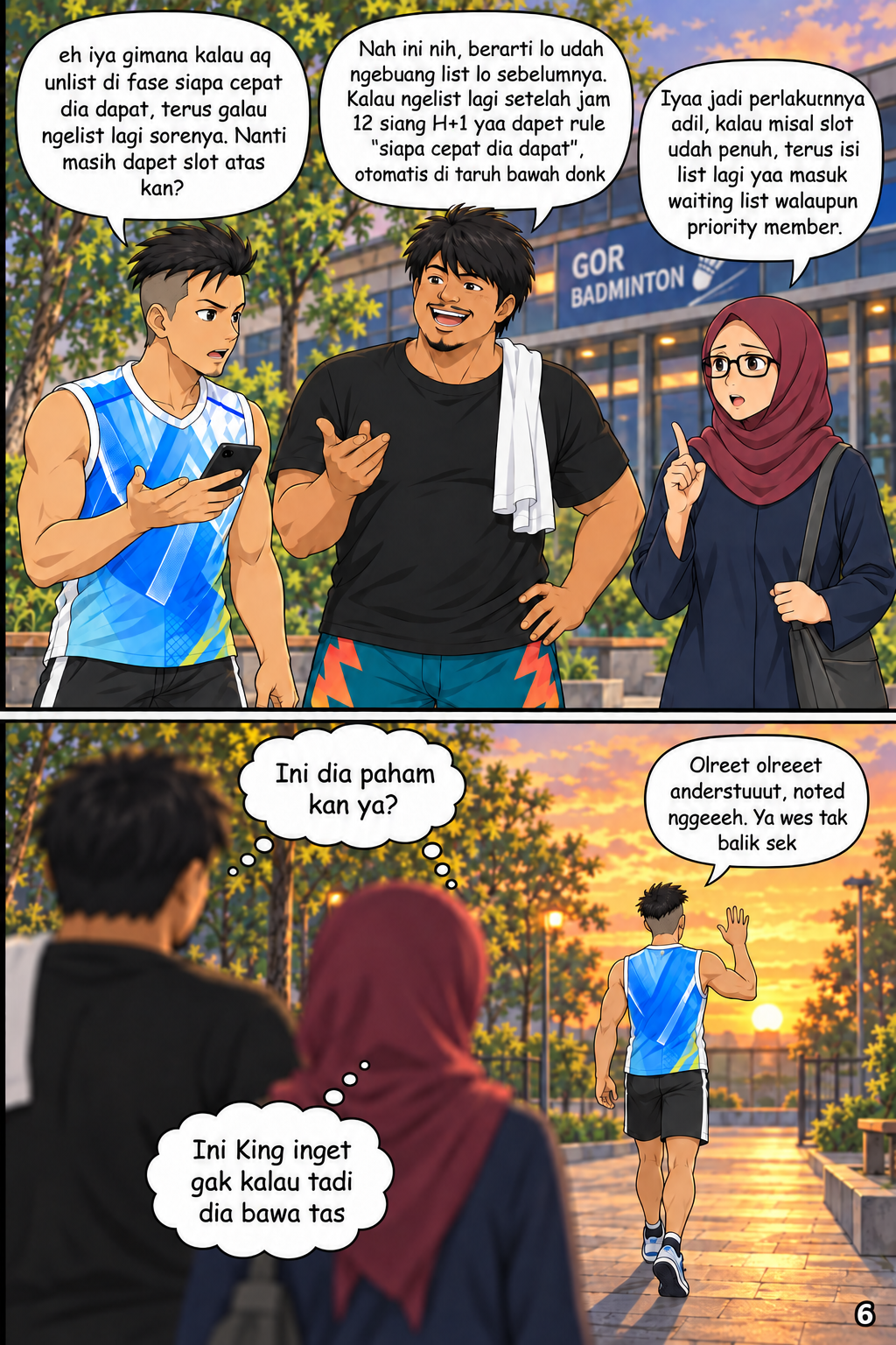 Halaman 6 Aturan List dan Prioritas Member Kayu Manis