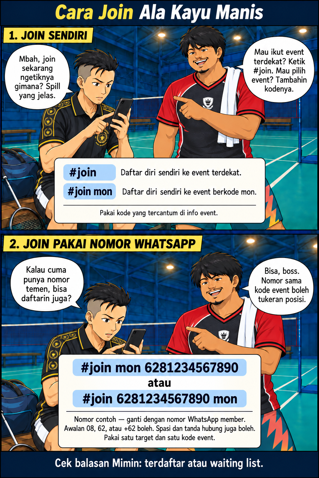 Halaman 1 Cara Join Latihan Ala Kayu Manis
